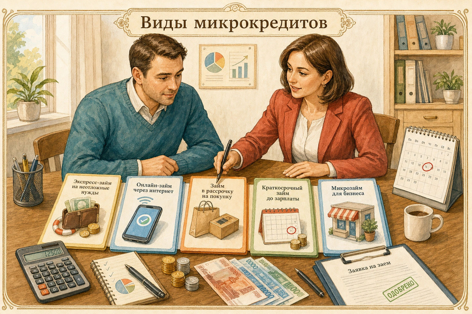 виды микрокредитов