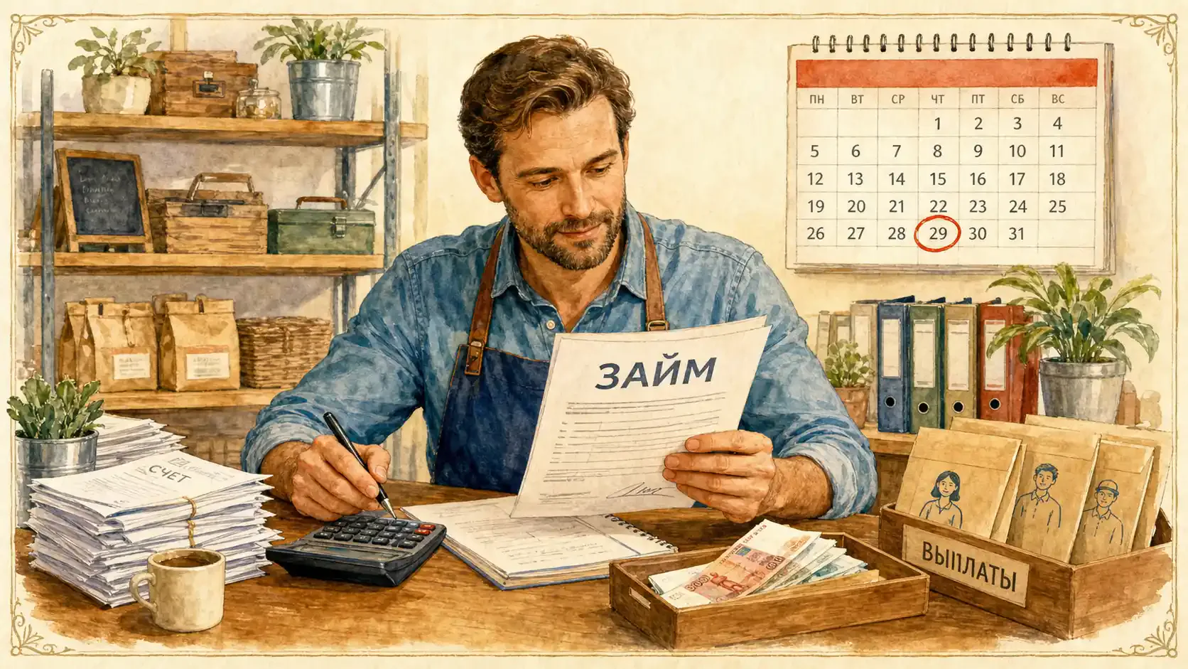 займ до зарплаты для бизнеса